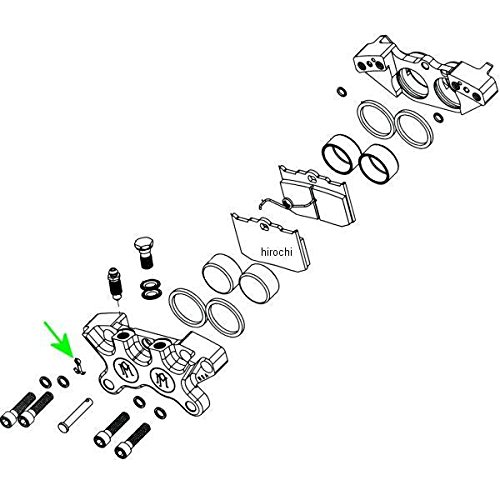 Amazon | パフォーマンスマシン 補修 キャリパー用ブレーキパッド